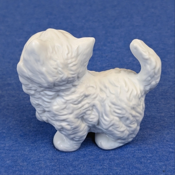 Vintage Kitten Cat Sculpture Homco Porcelain - Picture 3 of 9